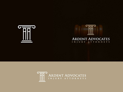 Ardent Advocates-Law firm logo a mark attorney brand identity branding design law law firm logo law logo law office lawyer legal letter logo logo logoinspirations modern logo vector
