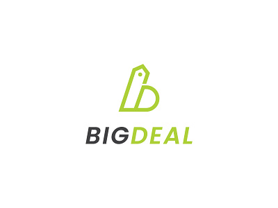 BigDeal Logo alphabet b logo black friday brand identity brand mark branding coupon deal deal logo design discount letter b letter logo lettermark logo logoinspirations modern logo monogram symbol vector
