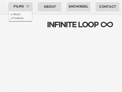 Buttons button infinite logo loop productions rebound video