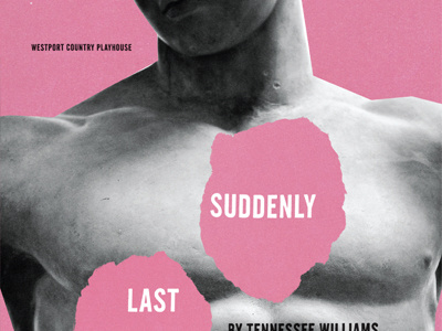 Suddenly Last Summer graphic photography poster typography