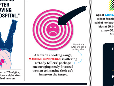 More Magazine_Target graphic illustration