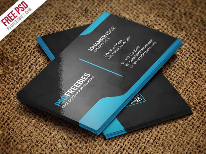 Graphic Designer Business Card Template Free PSD By PSD