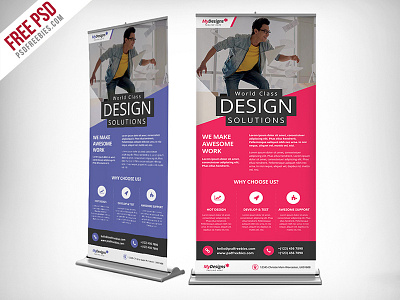 Corporate Outdoor Roll Up Banner Free PSD advertisement banner psd business rollup banner corporate rollup banner free psd psd rollup banner psd stand display banner standy psd