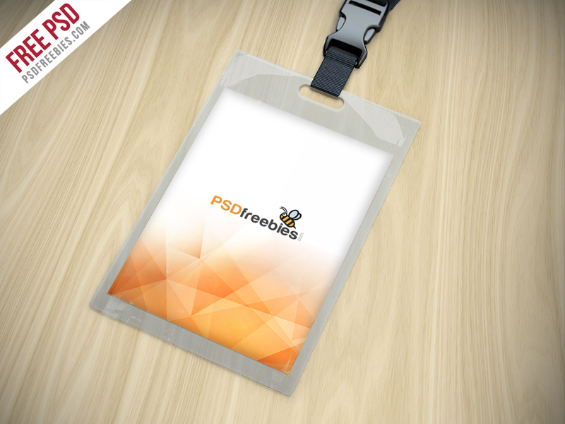 Download Freebie : Identity Card Holder Mockup Free PSD by PSD ...