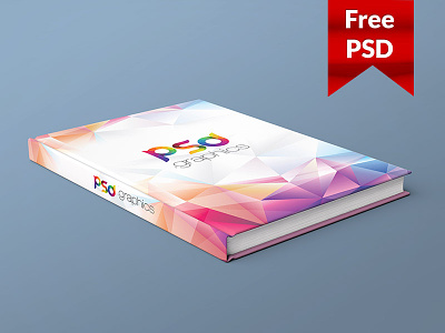 Freebie: Book Cover Free PSD Mockup Template