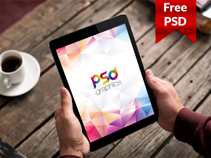 Download Freebie: iPad In Hand Mockup Free PSD by PSD Freebies on ...