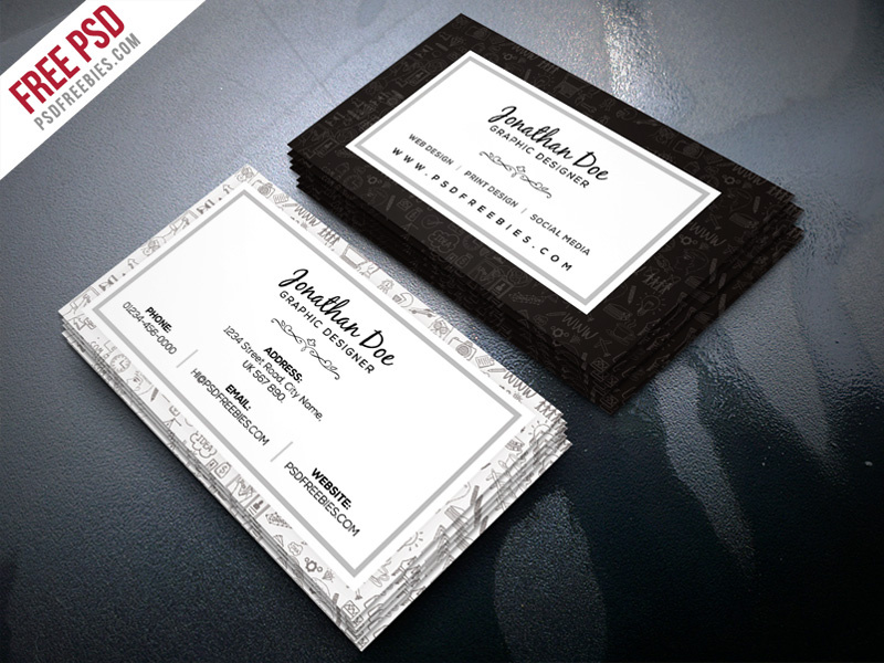 Freelance Business Card Template