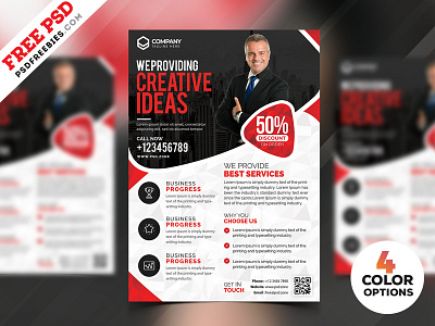 Business Marketing Flyer Templates Psd By Psd Freebies On Dribbble