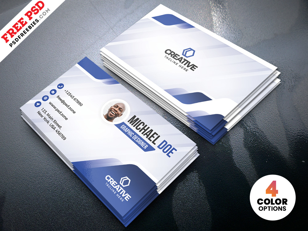 Creative Business Card Designs Free PSD by PSD Freebies on ...