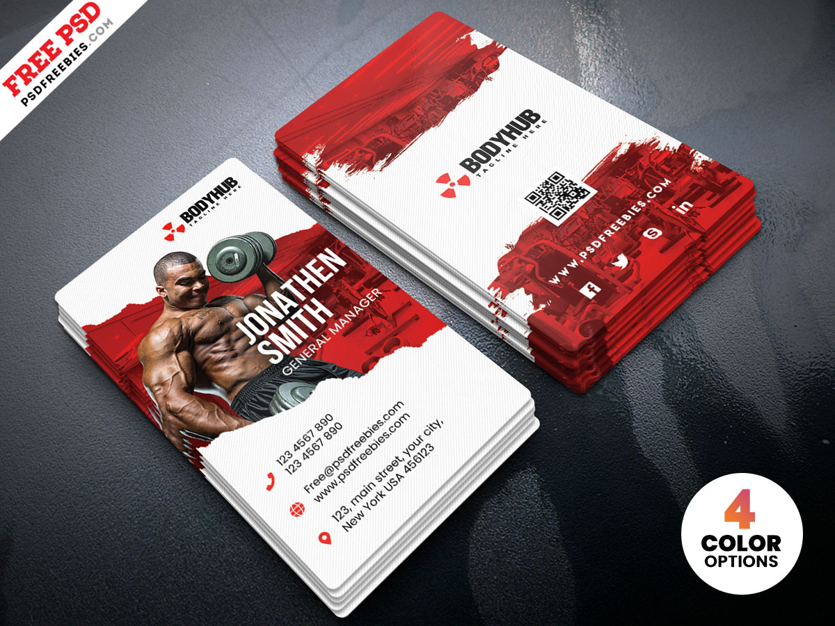 Dribbble - vertical-fitness-gym-business-card-psd.jpg by PSD Freebies