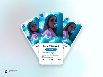 Daily UI 006 - User Profile