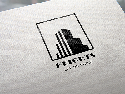 Building Logo branding design designer illustration logo vector