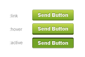 Pure CSS3 buttons 3d buttons active css3 green hover link send button