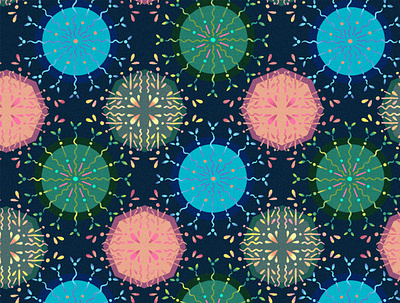 fireworks pattern artwork fireworks illustration pattern patterndesign