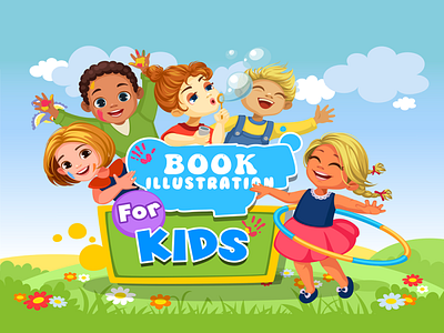 Book Illustration For Kids book illustrations character design children book illustrations design graphic design illustration vector