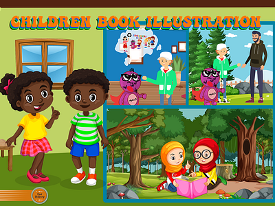 Children Book Illustrations book illustrations character design children book illustrations design graphic design illustration vector