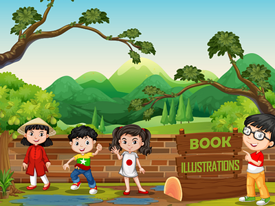 Book Illustrations book illustrations character design children book illustrations design graphic design illustration vector