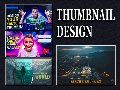 YouTube Thumbnail Design banner design cover design design graphic design thumbnail design youtube banner youtube thumbnail