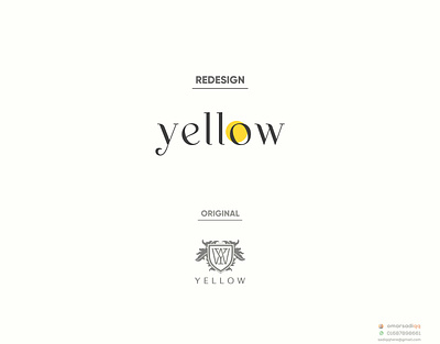 yellow logo redesign brand logo creative logo design logo logo design milimalist minimal logo