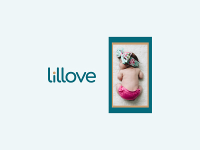 lil-love baby baby logo baby shop logo logo design minimal minimal logo simple