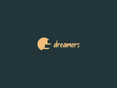dreamers. branding creative design dream minimal logo minimalist simple