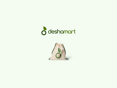 deshamart brand logo branding business logo creative logo icon logo mart logo minimal modern