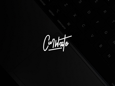 Curwrite branding creative font font logo logo logo design minimal logo design minimalist modern signature logo wordmark