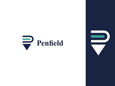 Penfield. brand logo branding creative logo educational logo icon logo logo design minimal logo minimalist simple logo