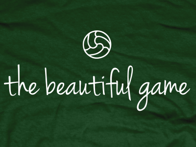 The Beautiful Game ball beautiful culture football game green history illustration soccer sports typography