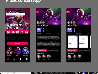 Music Concert App