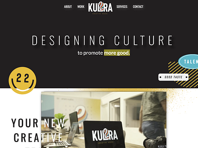 Kul2ra Creative - Agency Website