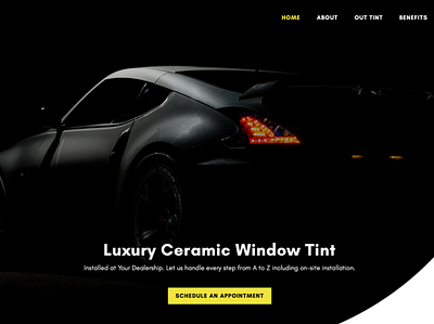 Mobile Dealer Tint agency website creative agency ecommerce website ux design web design web development webflow