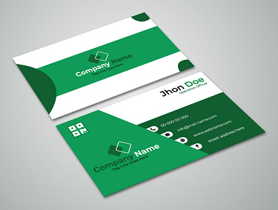 Business Card business card card design graphic design minimal ist official