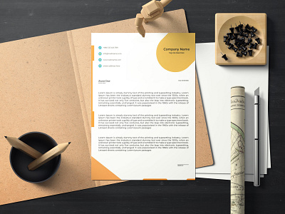 Letterhead Design Template