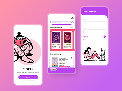 MOCO • E-Book App