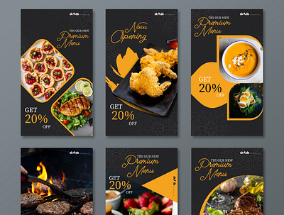 Menu Poster Design branding design graphic design illustration menu vector