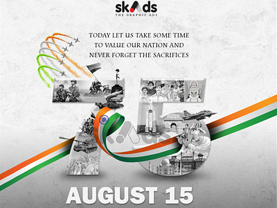 August 15
75th
Indian Independence Day