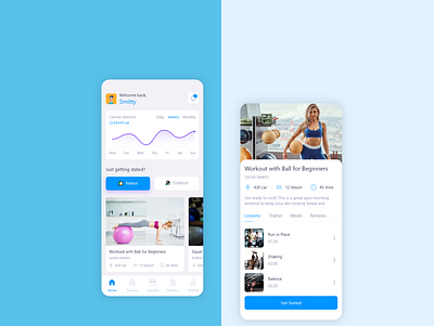 Fitness App Concept app design app trend being strong design fitness fitness app fitness concept good health gym gym app gymnastics health health care uiux design