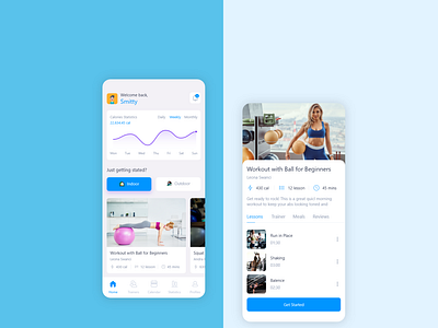 Fitness App Concept