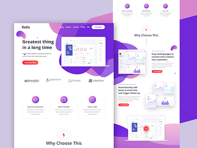 Software Landing Page (Saas)