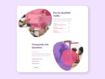 Faq section of website 3d bootstrap daily ui design design from scratch faq isometric minimal ui responsive ui single section todays ui ui ui trends uiux design user experience user interface user research ux web design wordpress