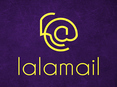 Lalamail Logo branding design logo
