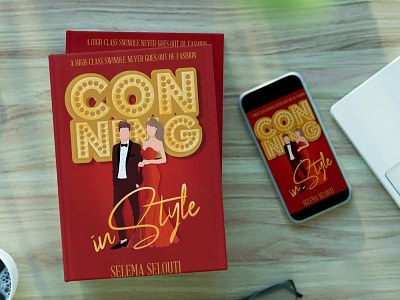 BCD#2 Conning in Style book cover illustration red vector