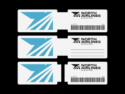 North Airlines Tag airline airlines brand brand design brand indentity branding corporate identity design flight graphic design logo logo design tag vector visual design visual identity