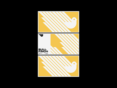 Bullfinch bird brand brand design brand identity branding bullfinch business card card corporate identity design graphic design logo minimalist visual design visual identity