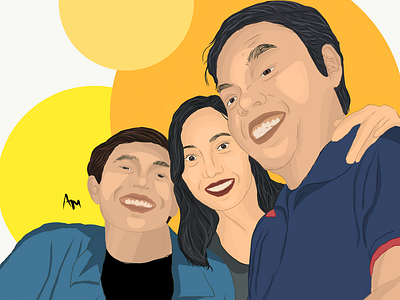 Family vector art