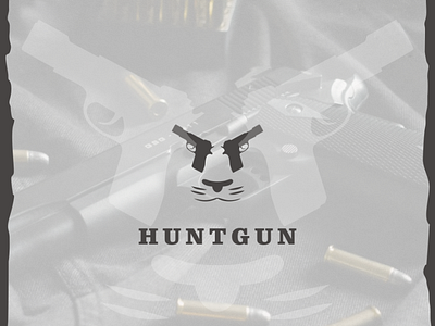 HUNTGUN logo design ideas app logos design design app design ideas design inspiration graphic design kabul137 logo typography ui vector