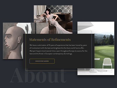 About: Moodboard about art designer exclusive expensive furniture gold luxury moodboard simplicity ui web