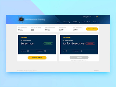 Sales Training Dashboard