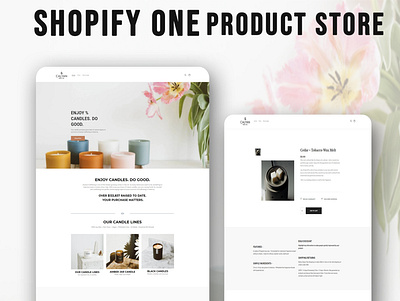 Shopify One Product Store Design landingpage shopify shopify landing page shopify store desgin website websitedesign